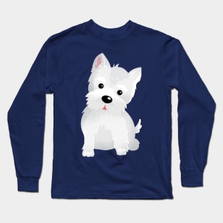 Westie Dog Long Sleeve T-Shirt